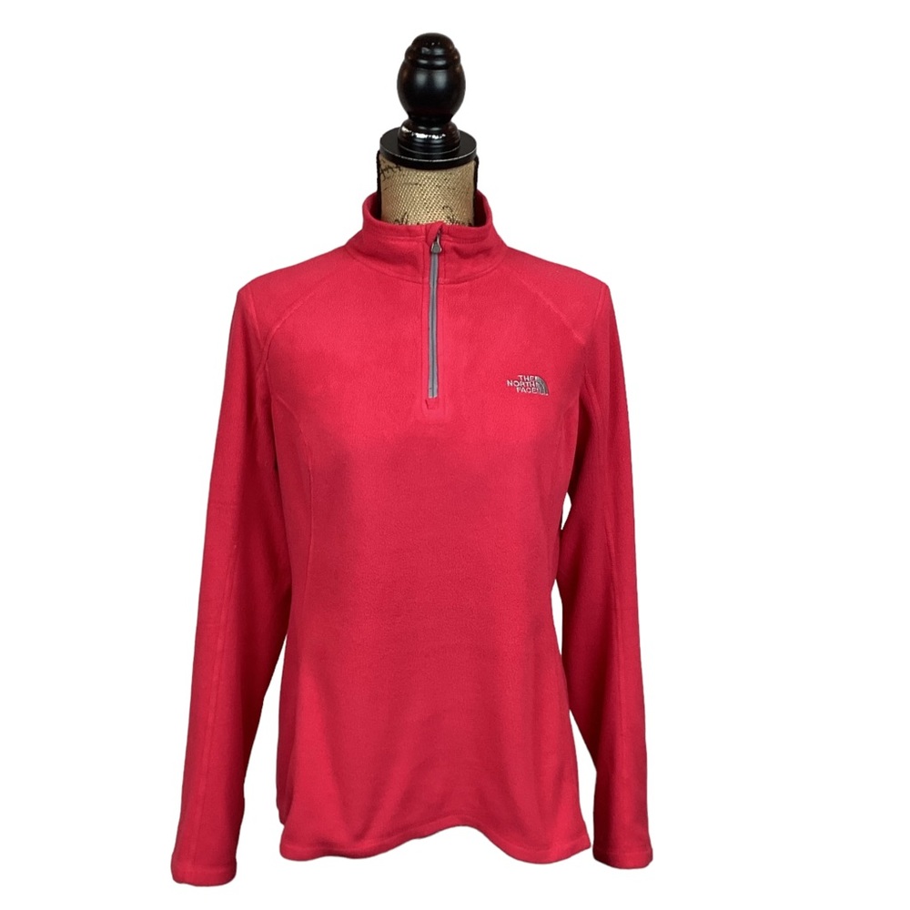 The North Face Fleece Pullover Coral Jacket - Picture 2 of 8